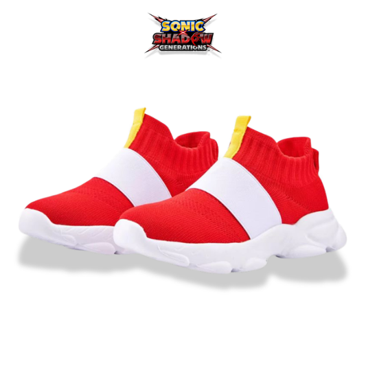 Sonic red sneakers