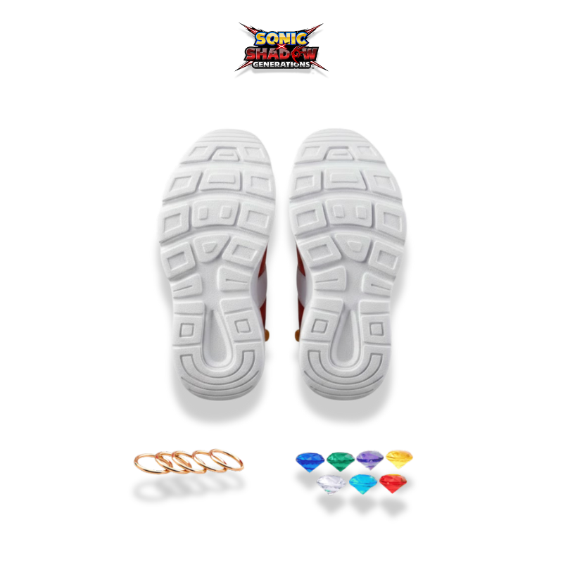 Sonic Winter Sneakers – Chaos Emeralds & Rings Edition