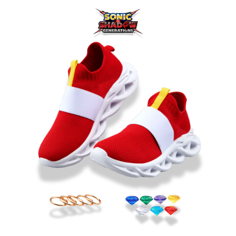 Sonic the Hedgehog Speed Air Ring & Chaos Emerald Sneakers